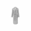 Badjas Cara S - flanel - pearl grey