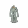 Badjas Kids 146/152 katoen fleece sea green