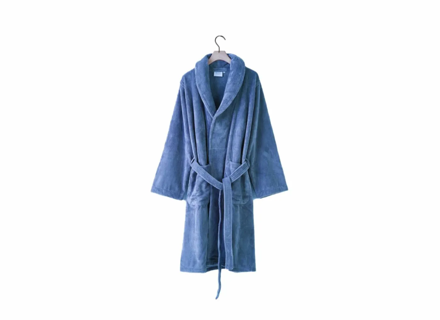 Badjas L flanel jeans