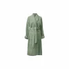 Badjas London S katoen thyme