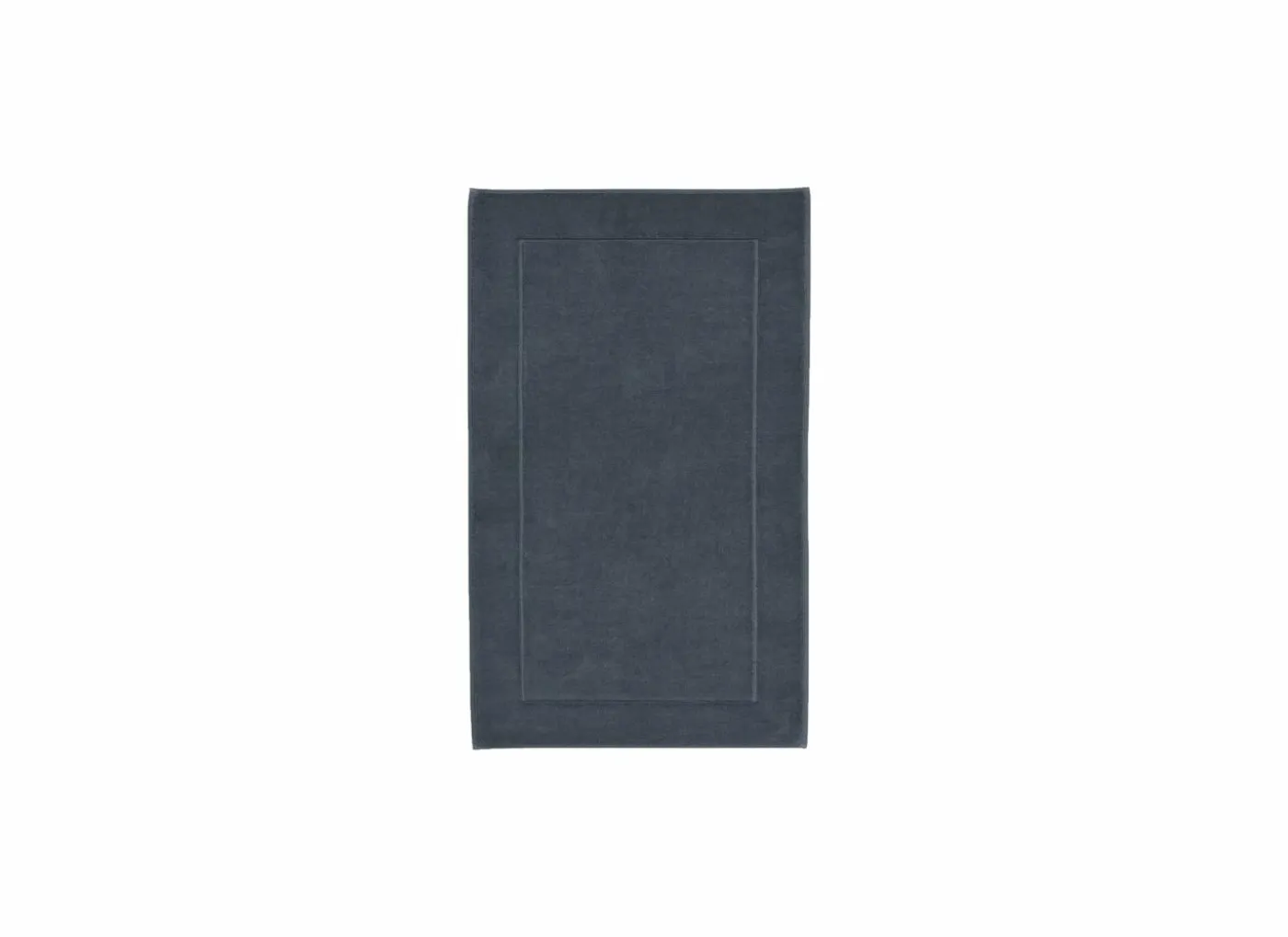 Badmat London 60x100cm - katoen - steel