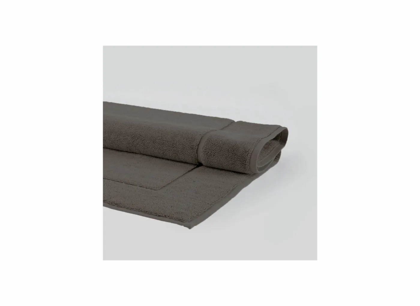 Badmat London 60x60cm - polyester & katoen - ash