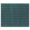Badmat Luca 60x50cm - polyester & katoen - deep water