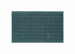Badmat Luca 140x70cm - polyester & katoen - deep water