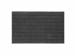 Badmat Luca 80x50cm - polyester & katoen - storm