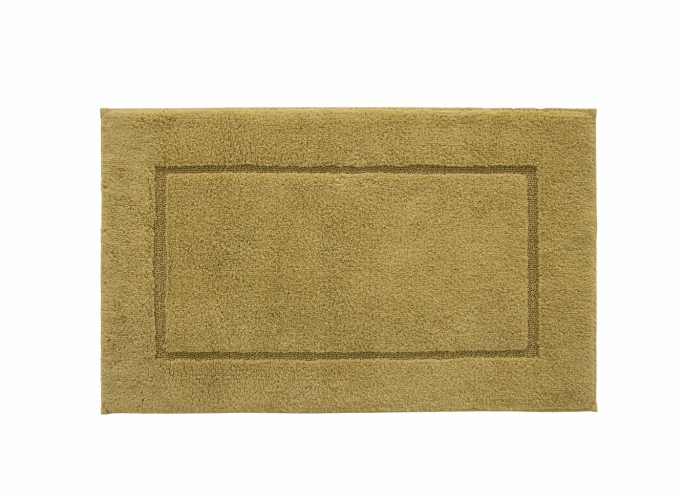 Badmat Prestige 100x60cm - katoen - mosterd
