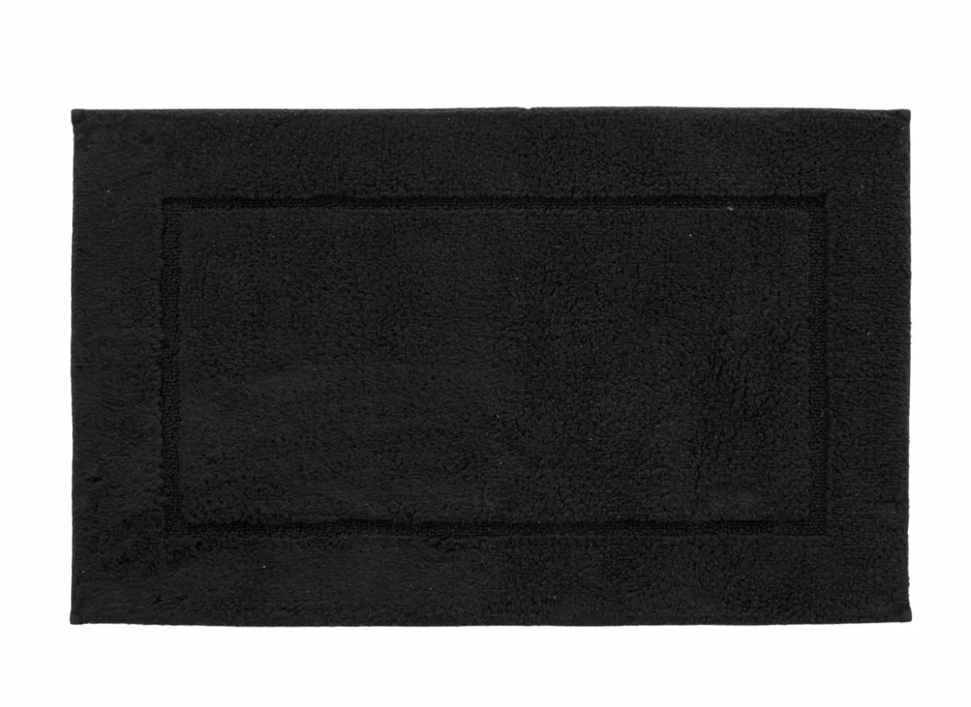 Badmat Prestige 80x160cm - katoen - zwart