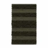 Badmat Solange 60x100cm - polyester & katoen - army green