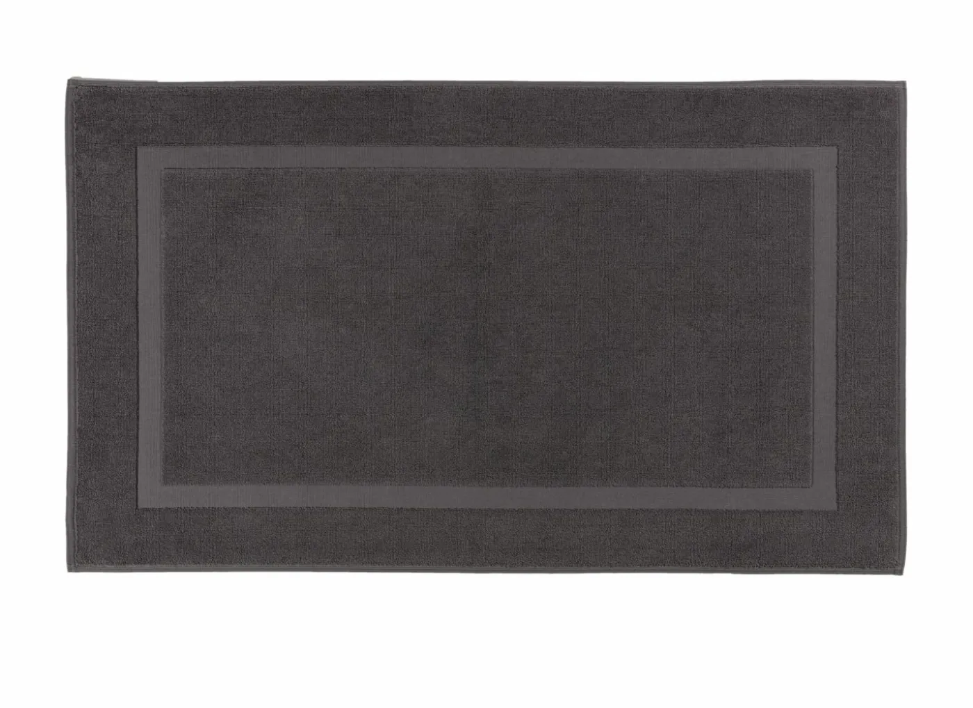 Badmat Una 60x100cm - katoen - charcoal