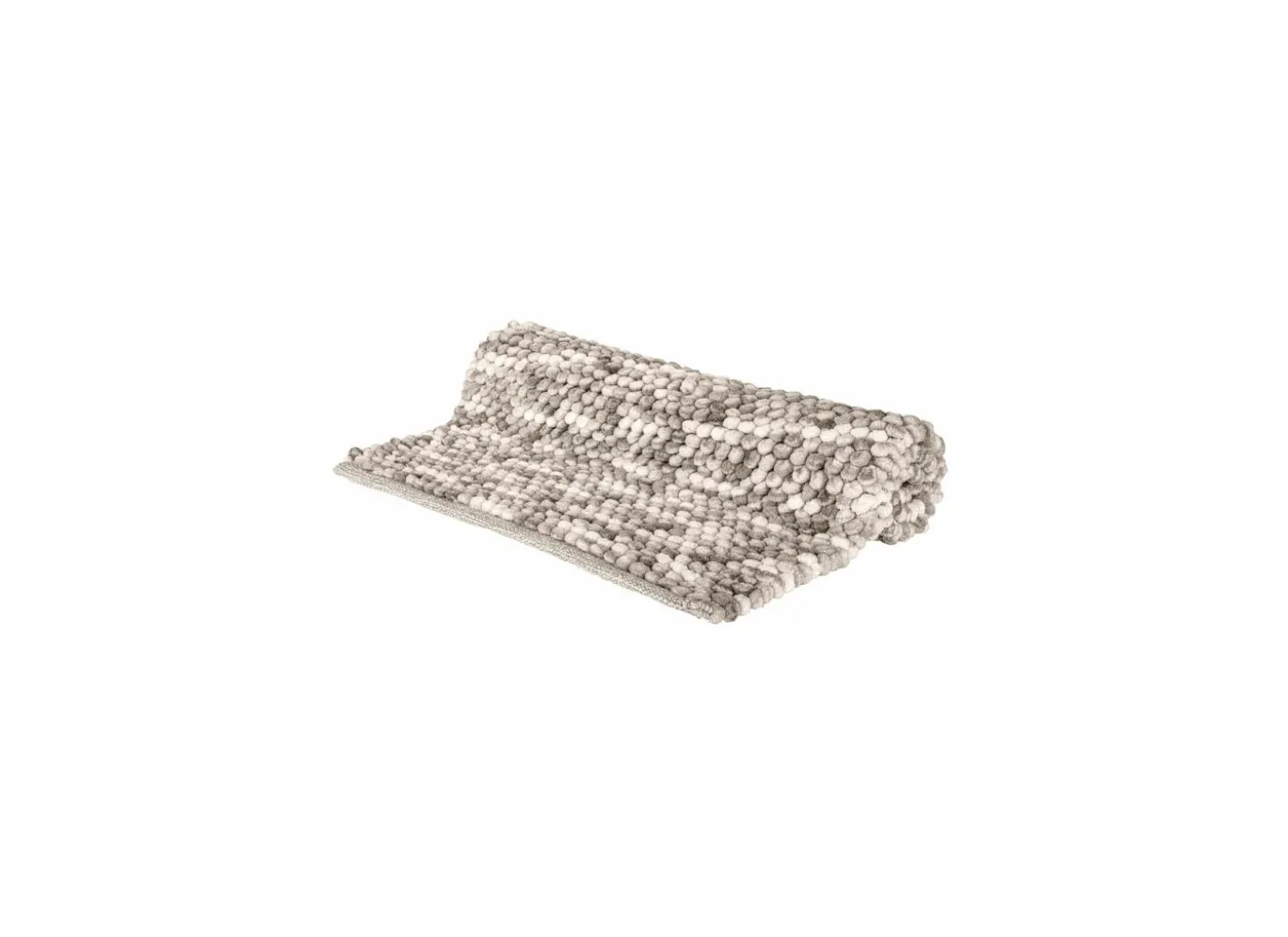 Badmat Urdu 55x65cm - polyester & katoen - taupe