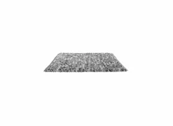 Badmat Urdu 60x90cm - polyester & katoen - grijs