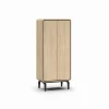 Barkast 76cm - melamine - brushed sand oak nature