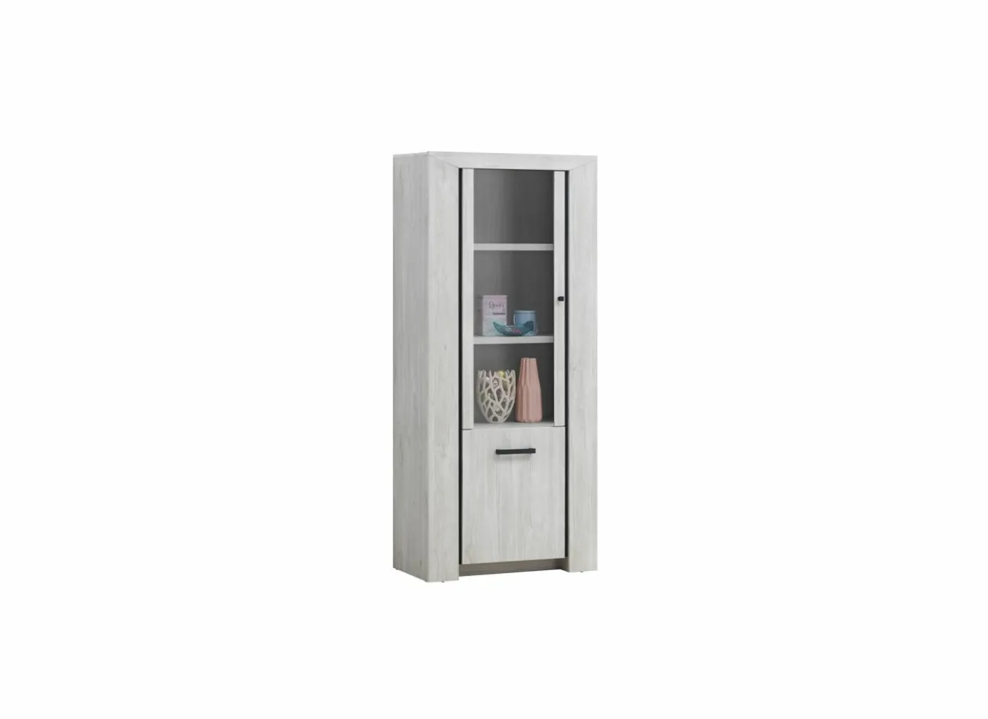 Barkast Elvis 82cm - decor - white oak