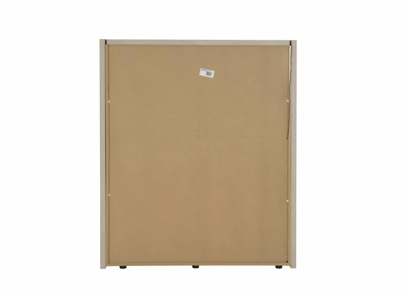 Barkast Lucca 140cm - decor - millenium eik/lichtgrijs