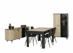 Barkast Wayne 83cm - decor - zwart