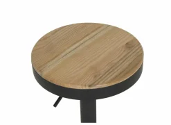 Barkruk Karma ZH59-80cm - hout - bruin/zwart