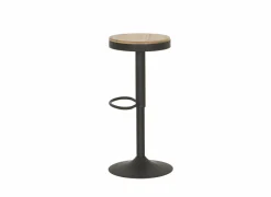 Barkruk Karma ZH59-80cm - hout - bruin/zwart