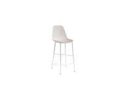 Barstoel Cloe ZH65cm - kunststof - extra wit mat