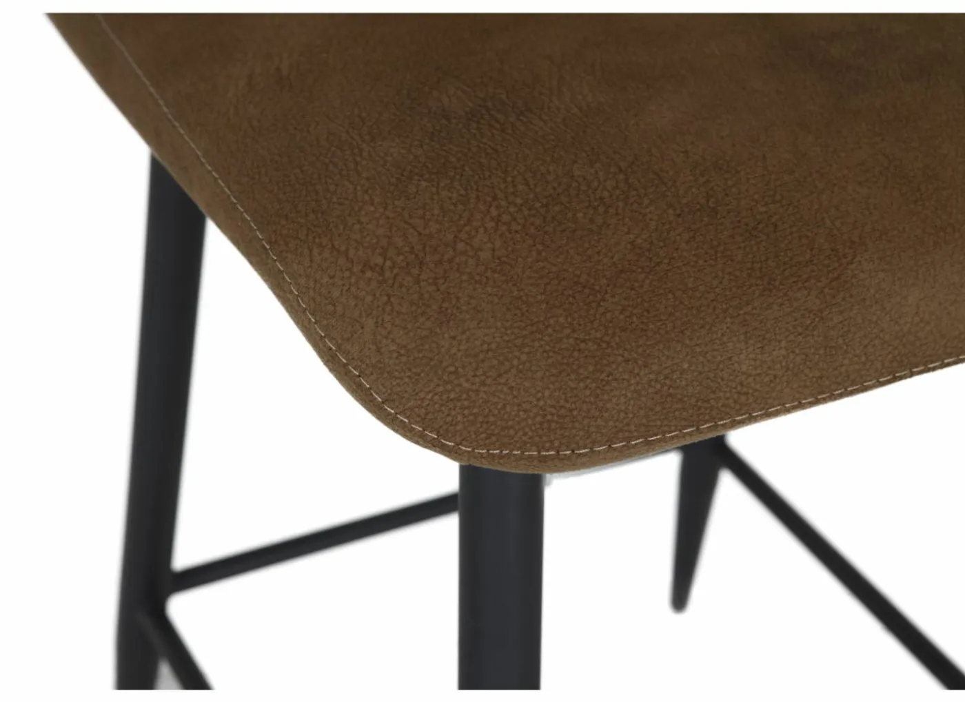 Barstoel Dex ZH65cm - stof - zorro cognac