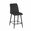Barstoel Dex ZH65cm - stof - zorro antraciet
