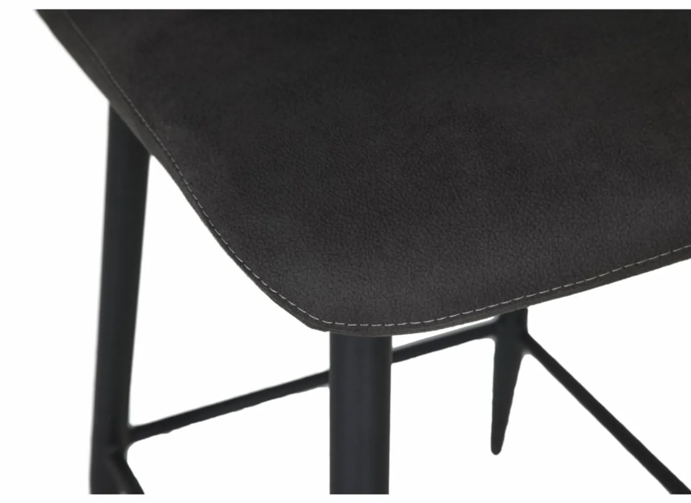 Barstoel Dex ZH65cm - stof - zorro antraciet