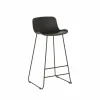 Barstoel Diavola ZH76cm - kunststof - zwart