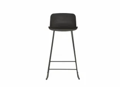 Barstoel Diavola ZH76cm - kunststof - zwart