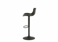 Barstoel Dune ZH57-78cm - kunststof - zwart