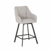 Barstoel Kanun ZH65cm - stof - greige