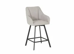 Barstoel Kanun ZH65cm - stof - greige