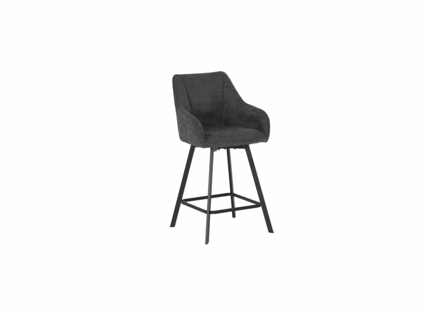 Barstoel Kanun ZH65cm - stof - grijs
