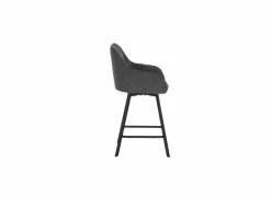 Barstoel Kanun ZH65cm - stof - grijs
