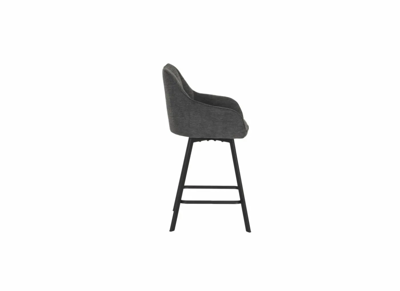 Barstoel Kanun ZH65cm - stof - grijs
