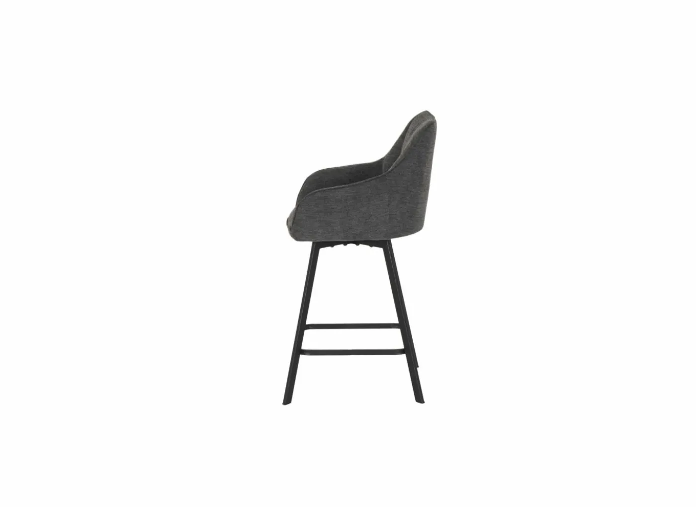 Barstoel Kanun ZH65cm - stof - grijs