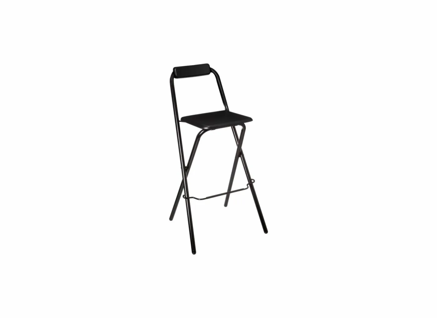 Barstoel Louna ZH75-75cm - MDF - zwart