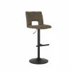 Barstoel Montecito ZH58-85cm - metaal - bruin