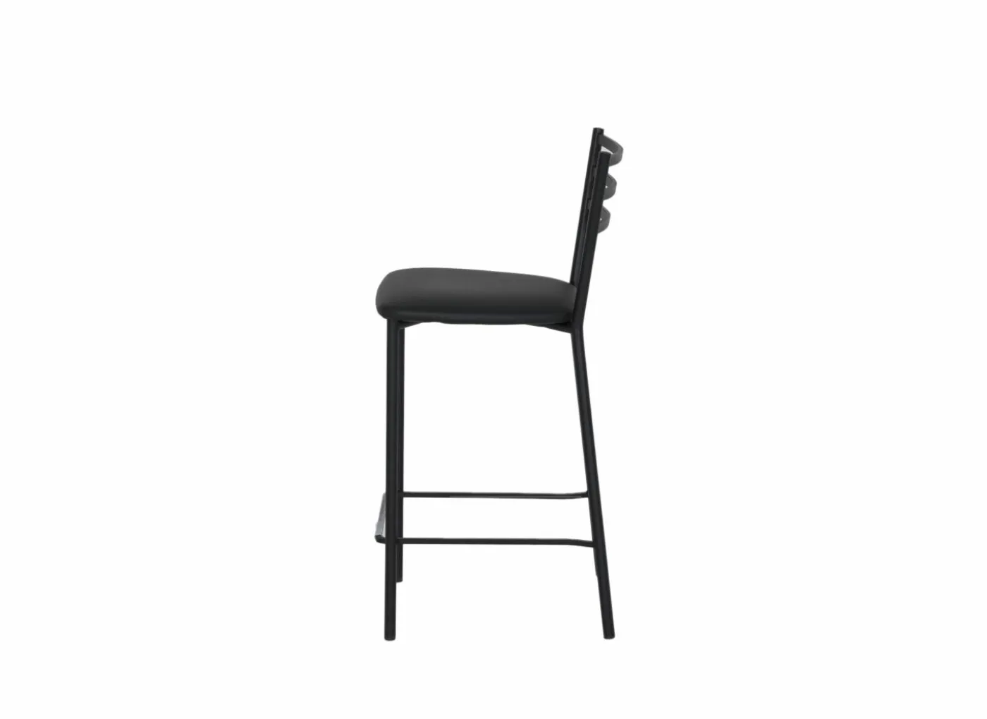 Barstoel Romy ZH65cm - stof - traffic black