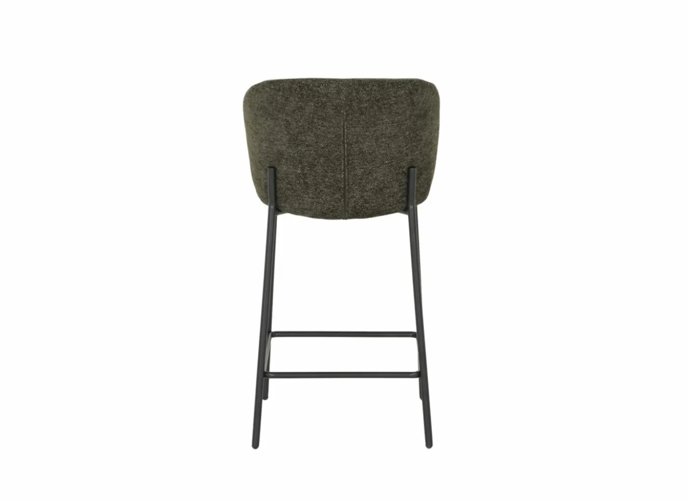 Barstoel Shell ZH65cm - stof - groen