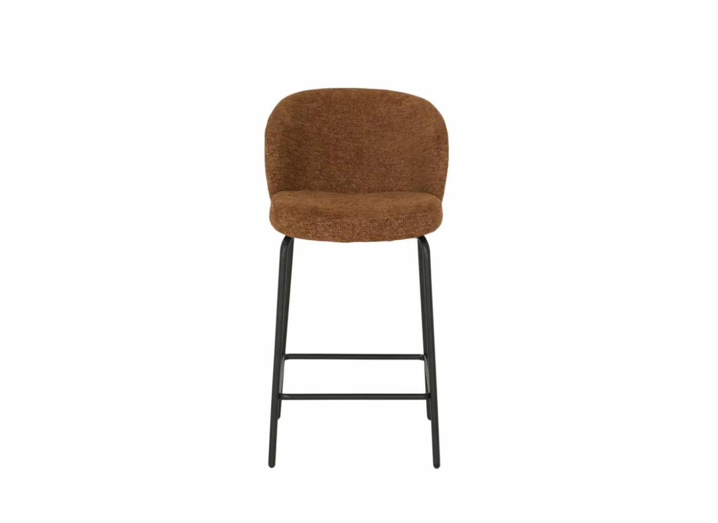 Barstoel Shell ZH65cm - stof - roest