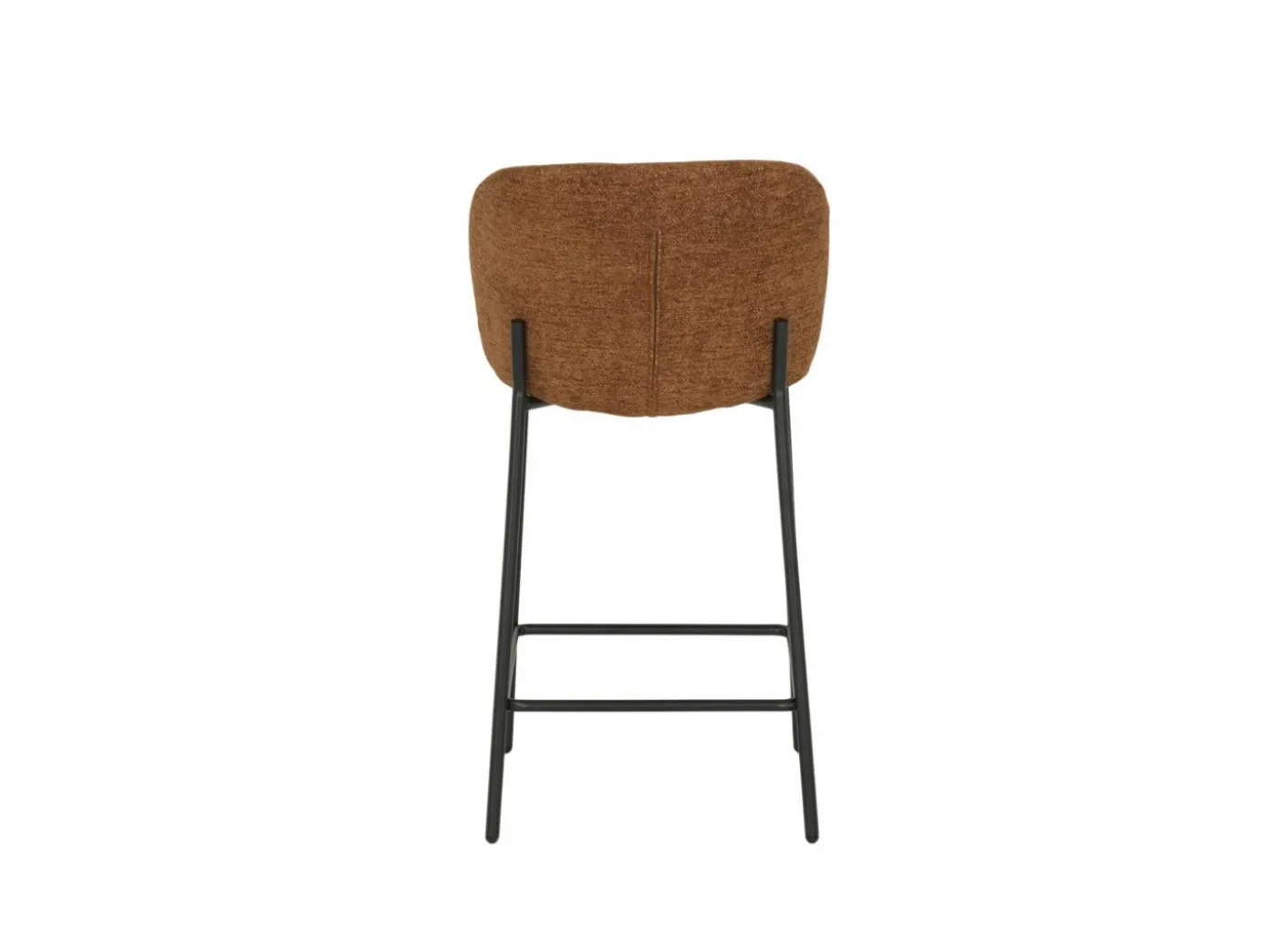 Barstoel Shell ZH65cm - stof - roest