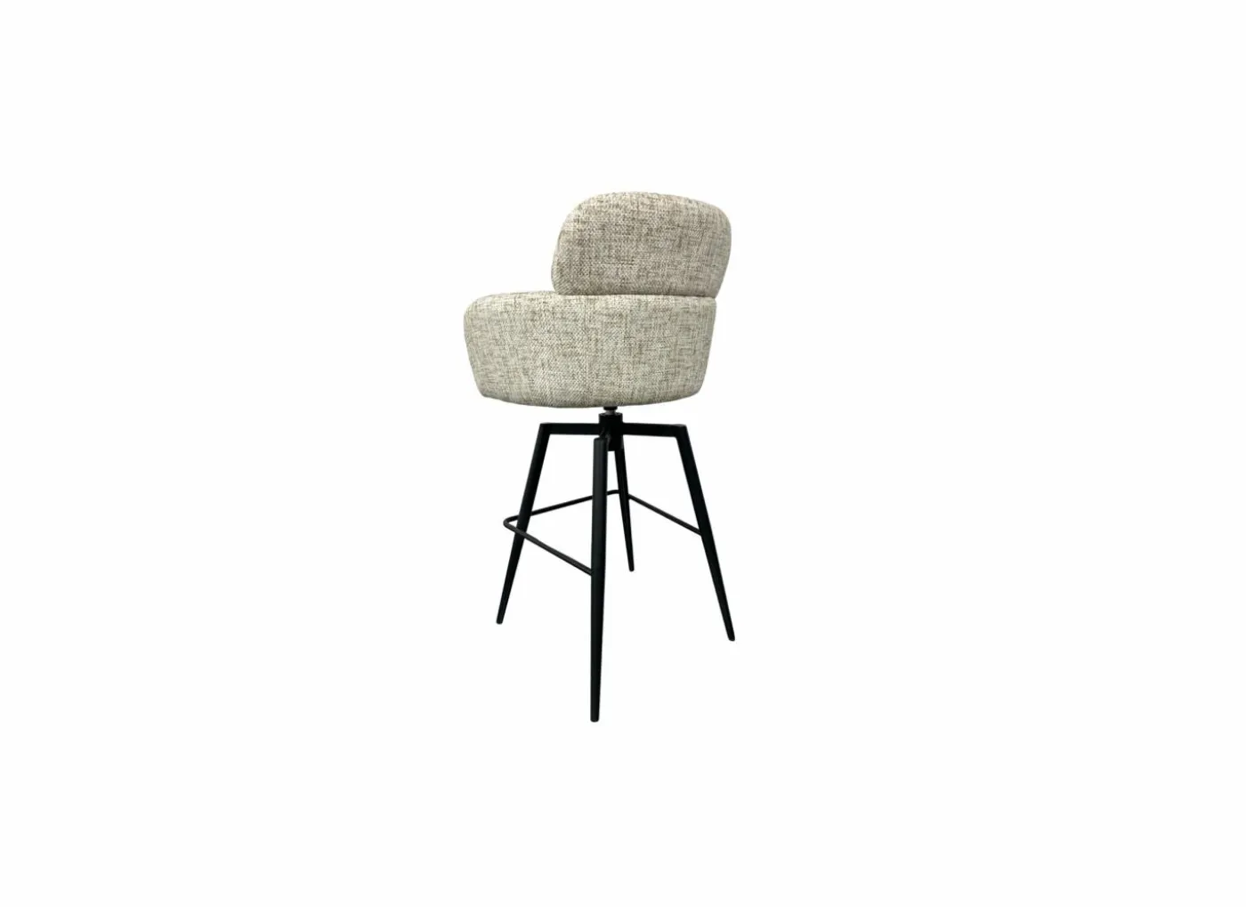 Barstoel Toba ZH77cm - polyestervezel - beige