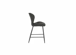 Barstoel Travis ZH66,5cm - stof - zwart