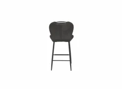 Barstoel Travis ZH66,5cm - stof - zwart