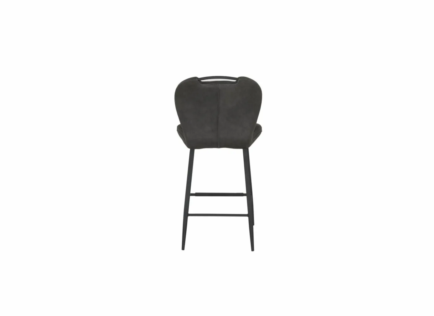 Barstoel Travis ZH66,5cm - stof - zwart