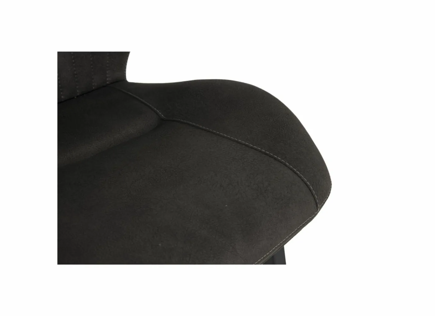 Barstoel Travis ZH66,5cm - stof - zwart