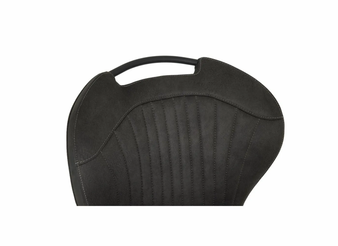 Barstoel Travis ZH66,5cm - stof - zwart