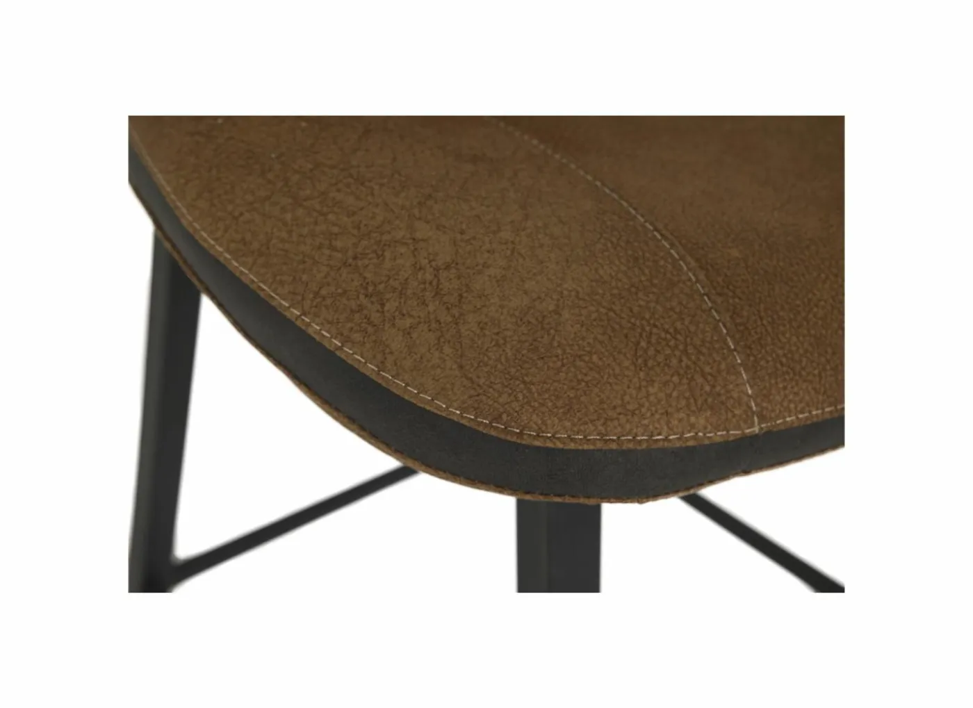 Barstoel Travis ZH66,5cm - stof - cognac