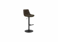Barstoel ZH65-86cm - stof - antraciet