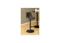 Barstoel ZH65-86cm - stof - antraciet