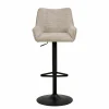 Barstoel ZH64cm - stof - beige